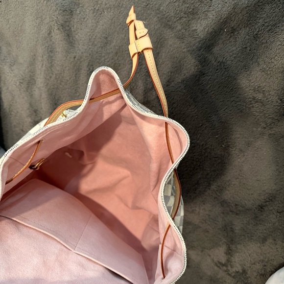 Authentic🥰Louis Vuitton Sperone Backpack Damier Azur Rose Ballerine - Picture 4 of 9